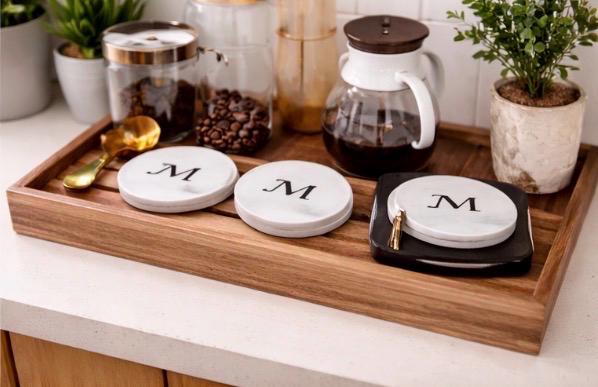 Sip in Style, Love in Every Letter – MOM Coasters