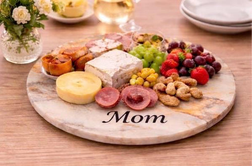 Mom Marble Lazy Susan – Serve with Love