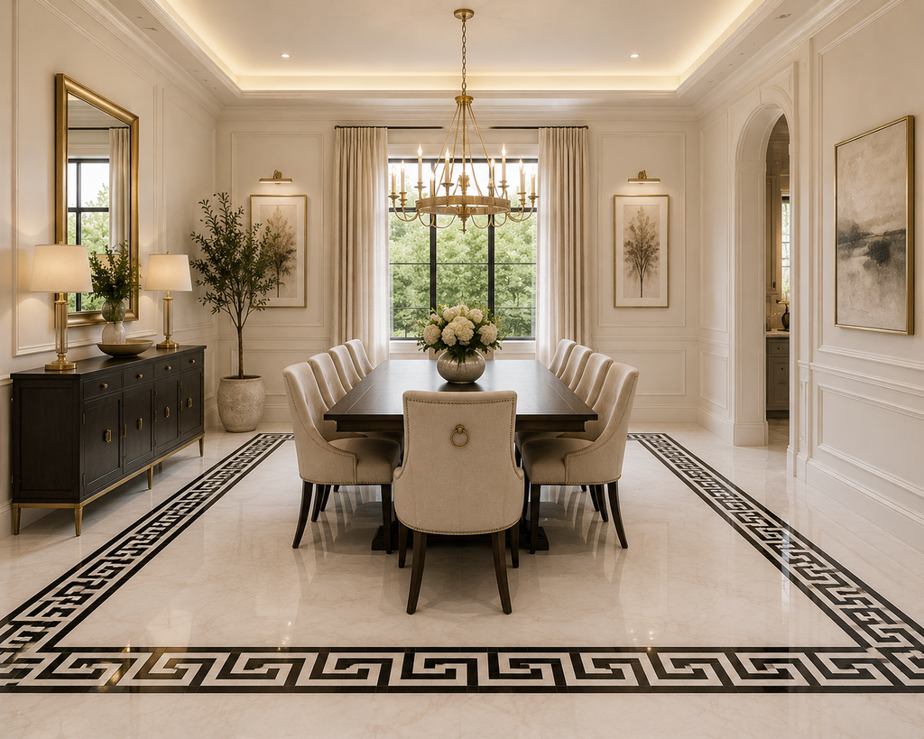 Versailles Medusa Floor Border