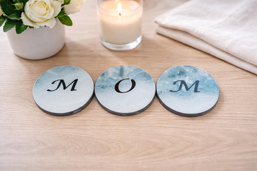 MOM Luxe Porcelain Coasters