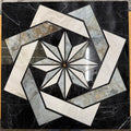 Celestial Compass Floor Medallion