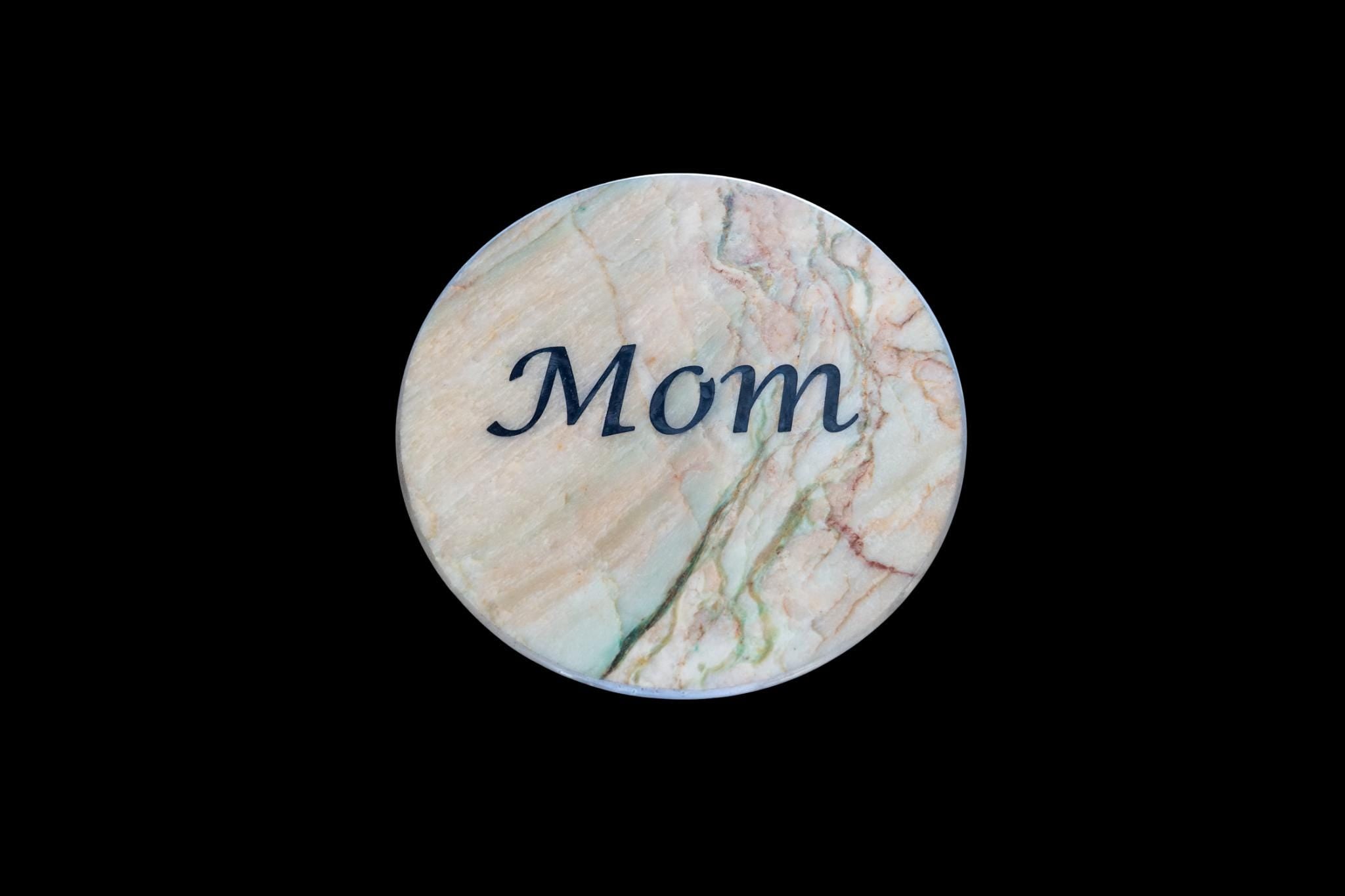 Mom Marble Lazy Susan – Serve with Love