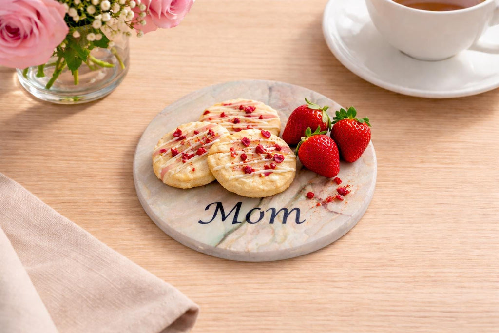 Mom Marble Lazy Susan – Serve with Love