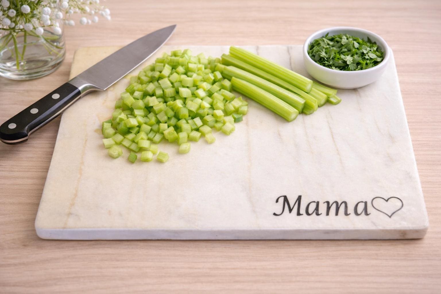 Mama’s Kitchen Marble Board – A Slice of Love